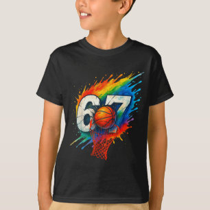 Camiseta Divertido 67 Baloncesto Seis Siete 6 7 Meme 67