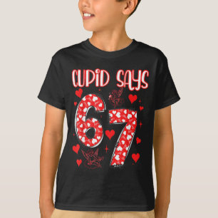 Camiseta Divertido 67 Cud Dice 67 Pareja De San Valentín Co