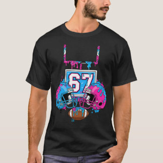 Camiseta Divertido 67 Fútbol Helado Goteo 67