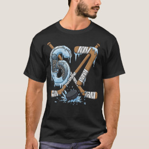Camiseta Divertido 67 Hockey sobre Hielo Drip Número 67 Hie