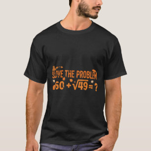 Camiseta Divertido 67 Meme Matemático Día de Acción de Grac