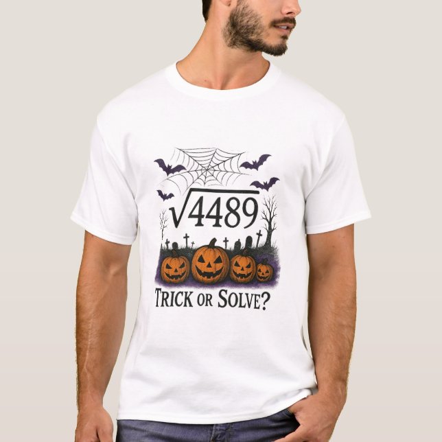 Camiseta Divertido 67 Meme Profesor de Matemáticas 6 7 Hall (Anverso)