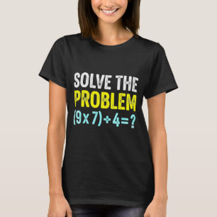 Camiseta Divertido 67 Meme Seis Siete Profesor de Matemátic