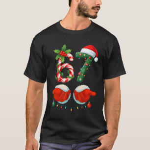 Camiseta Divertido 67 Navidad 6 7 Meme Pijama Fiesta Gen Al