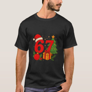 Camiseta Divertido 67 Navidad 6 7 Seis Siete Meme 6 7 Parej