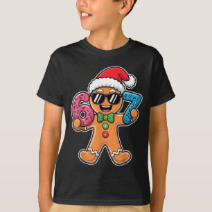 Camiseta Divertido 67 Navidad Seis Siete Meme Navidad Pan d