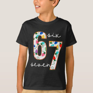 Camiseta Divertido 67 Seis Siete Meme Cringe Navidad 
