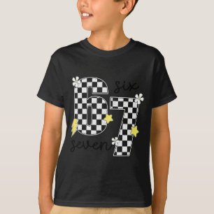 Camiseta Divertido 67 Seis Siete Meme jerga 6-7 Número a cu
