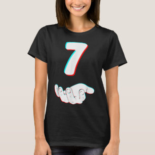 Camiseta Divertido 67 Seis Siete Meme Pareja Coincidente Ha