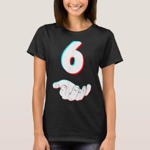 Camiseta Divertido 67 Seis Siete Meme Pareja Pareo de Hallo