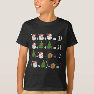 Camiseta Divertido 67 Seis Siete Santa Árbol Profesor de Ma
