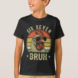 Camiseta Divertido 6 7 67 Seis Siete Bruh Divertido Amante