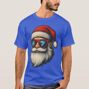 Camiseta Divertido 6 7 Si Seven Meme Cara de Santa 67 Navid