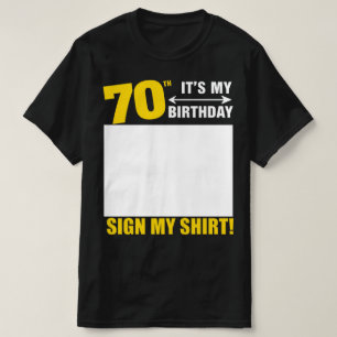 Camiseta Divertido 70 cumpleaños diciendo para hombres y mu