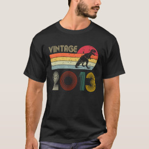 Camiseta Divertido 9 cumpleaños Dinosaurio Niño de 9 años d