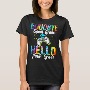 Camiseta Divertido Adiós 8º Grado Hola Graduado Noveno Grad