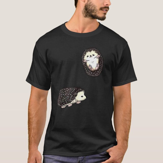Camiseta Divertido africano con vientre de peluche de peluc (Anverso)