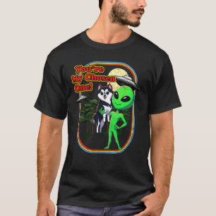 Camiseta Divertido Alaskan Klee Kai Alien Eres elegido un o