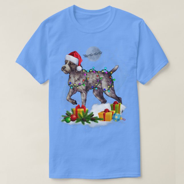 Camiseta Divertido alemán hirviendo a Navidades de caza pun (Diseño del anverso)