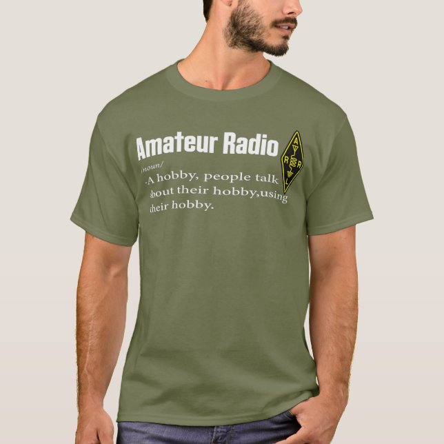 Camiseta Divertido Amateur Radio Hobby Gift Shirt para HAM (Anverso)