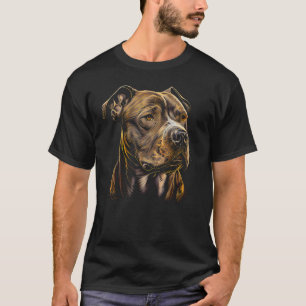 Camiseta Divertido American Pit Bull Staffordshire Bull Ter