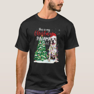 Camiseta Divertido American Pit Bull Terrier Este Es Mi Chr
