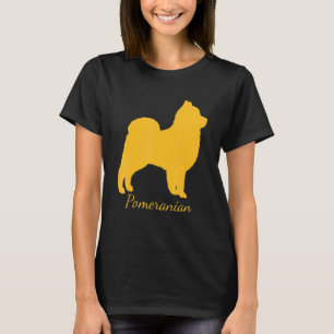 Camiseta Divertido amigo pomeraniano cachorro Perro amor Si