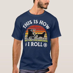 Camiseta Divertido Amish Horse Buggy Así Es Como Lancas
