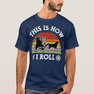 Camiseta Divertido Amish Horse Buggy Así Es Como Lancas