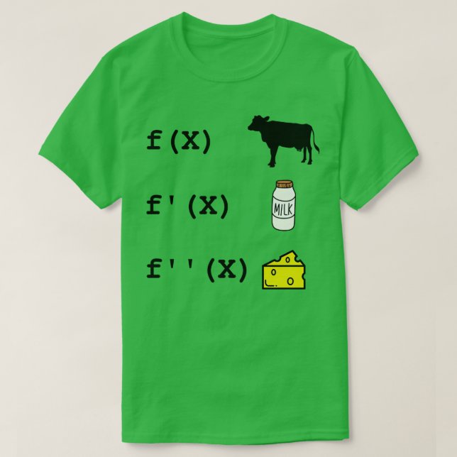 Camiseta Divertido análisis derivativo matemático maestro (Diseño del anverso)
