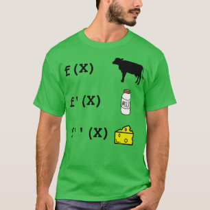 Camiseta Divertido análisis derivativo matemático maestro