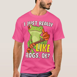 Camiseta Divertido Anfibio De Rana De Árbol Me Gusta Realme