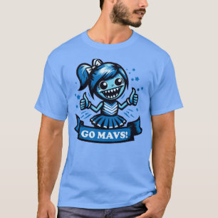 Camiseta Divertido animador Dallas Basketball
