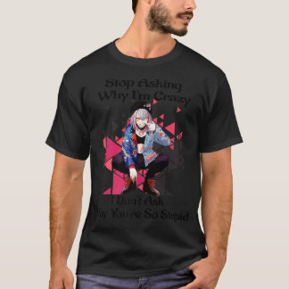 Camiseta Divertido Anime Para Los Niños Chicas Que Dicen De