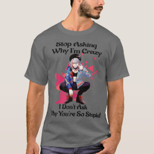 Camiseta Divertido Anime Para Los Niños Chicas Que Dicen De