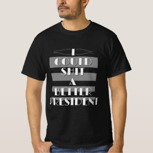 Camiseta Divertido anti, demócrata político