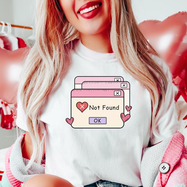 Camiseta Divertido anti-San Valentín, amor por error no enc (Subido por el creador)