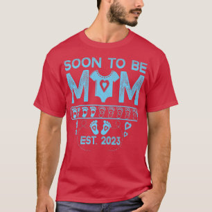 Camiseta Divertido anuncio de embarazo de mamá para ser mam