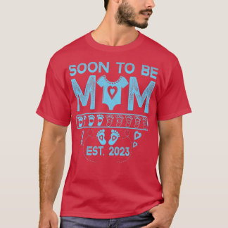 Camiseta Divertido anuncio de embarazo de mamá para ser mam