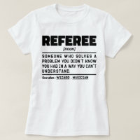 Divertido árbitro de fútbol futbolero de referenci