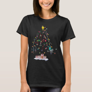 Camiseta Divertido Árbol de Navidad de Terapia Física para 