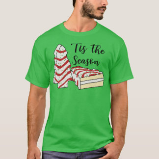 Camiseta Divertido árbol de Navidad es el pastel de Navidad