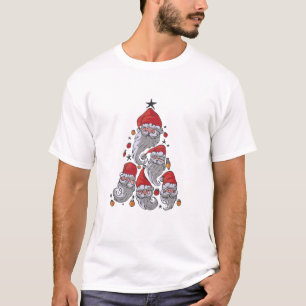 Camiseta Divertido árbol de Navidad Gnomes