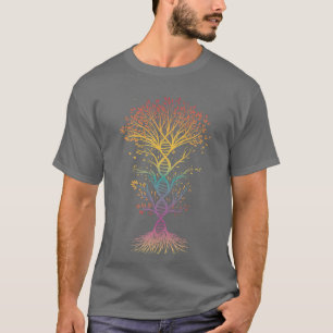 Camiseta Divertido árbol de té de ADN de la vida Genética B