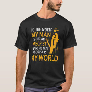 Camiseta Divertido Árbol Escalador Mujer Que El Arborista E