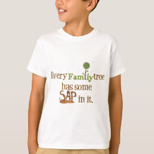 Camiseta Divertido árbol familiar