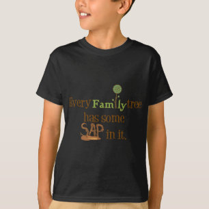 Camiseta Divertido árbol familiar