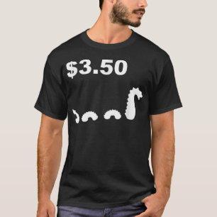 Camiseta Divertido Árbol Fiddy Loch Ness Monster Tres Cincu