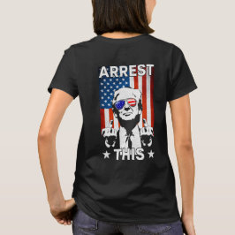 Camiseta Divertido arresto de Trump en 2024 por parte de es