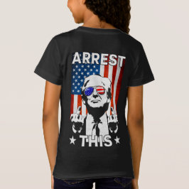 Camiseta Divertido arresto de Trump en 2024 por parte de es